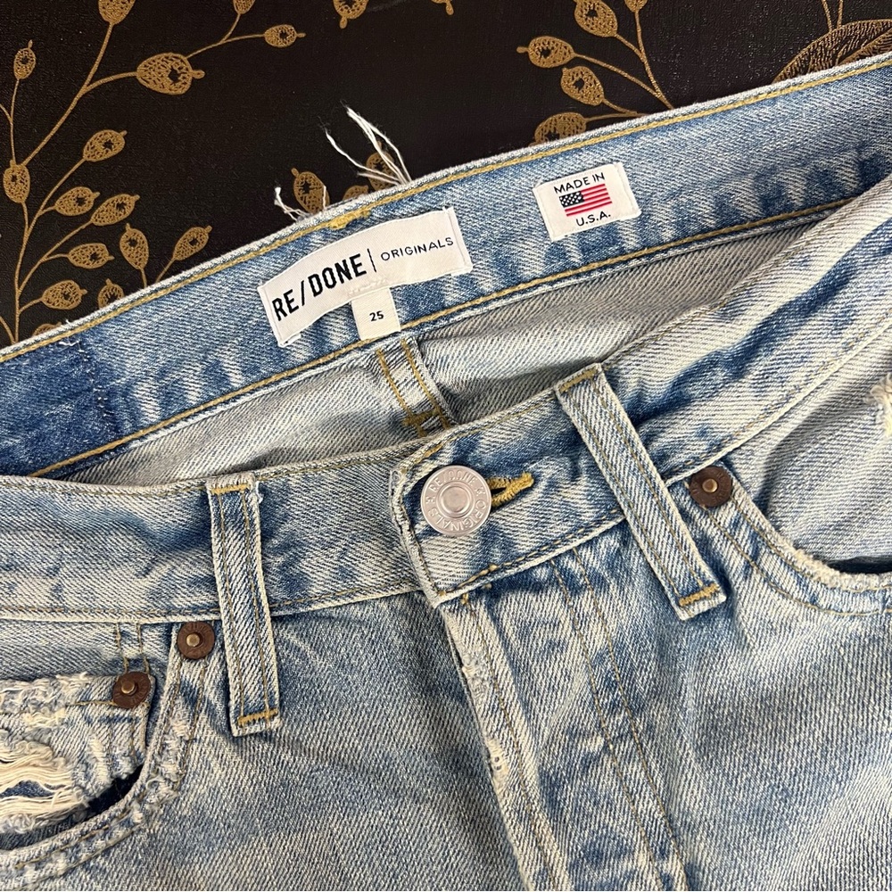 Re/Done Low Rise Skinny Jeans - Picture 4 of 4